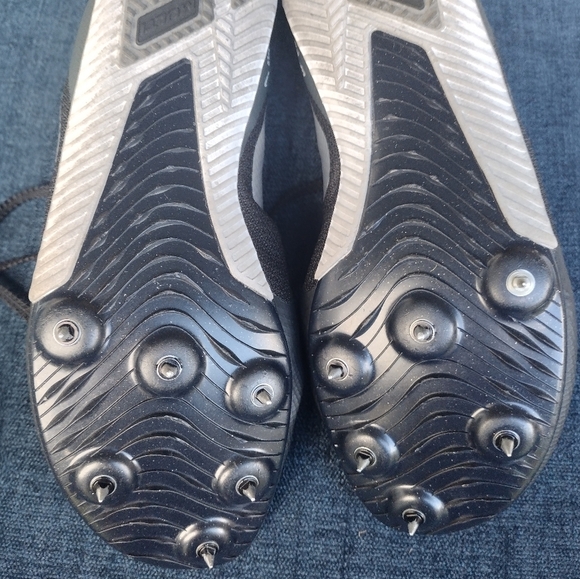 NIKE RIVAL Men's Size 7.5 Sprinting Multi Track & Field Black Spikes DC8749-001 - Picture 8 of 11